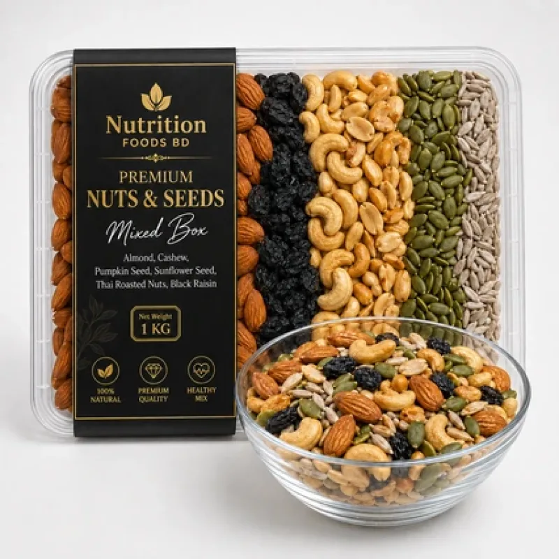 প্রিমিয়াম নাটস অ্যান্ড সিডস মিক্সড বক্স | Premium Nuts ...